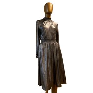 Metallic dress